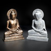 3d printed Buddha Figuren